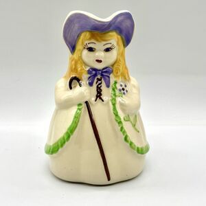 Vintage Shawnee Pottery Little Bo Peep Figurative Ceramic Pitcher 1940s